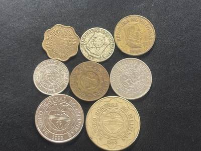 邮泉阁邮票限时拍卖第四十四场 （邮票在国外，请付邮费6元） - 菲律宾8枚