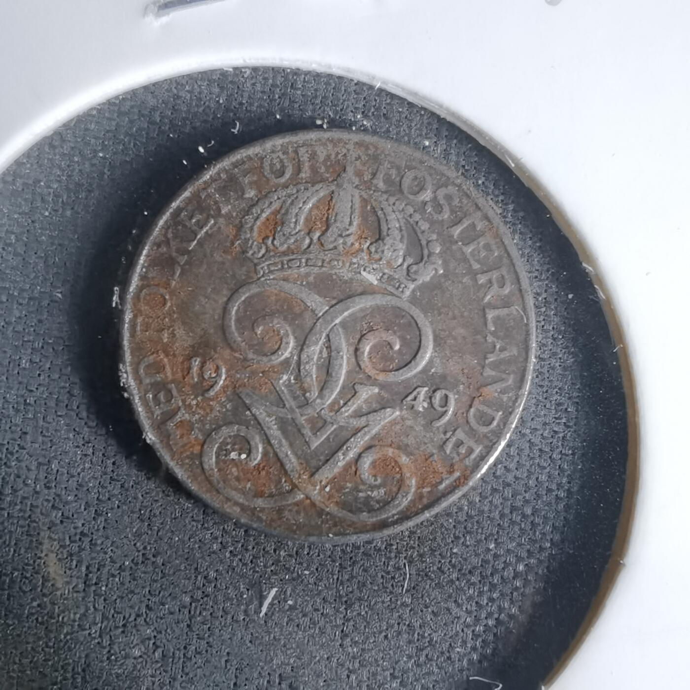 沼泽如烟--第1035场 瑞典1949年1欧尔