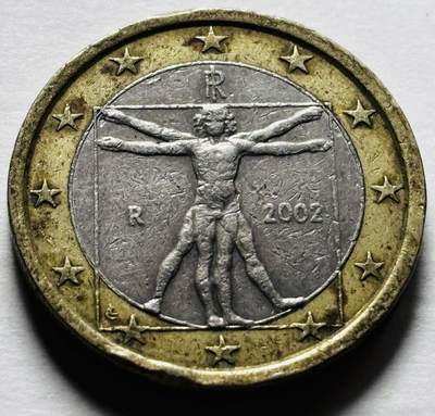 文馨钱币收藏第 298 场，长期接代拍业务 - 2002年意大利 1 欧元
