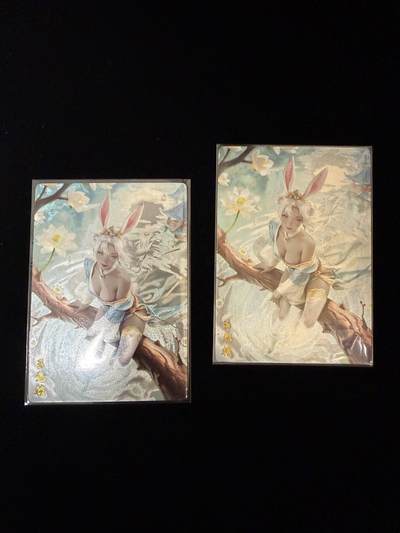 奇点卡牌限时专场无佣金 亲签 限编 所有卡牌独家赞助 部分卡牌支持多宫 流拍商品会循环上架 禁止小号扛价 拒绝套路 部分卡牌设有底价 大家放心拍！祝各位卡牌大佬名流身体健康！ - 奇点卡牌 澜柚子 灵魅仙踪 原色兔子精X2