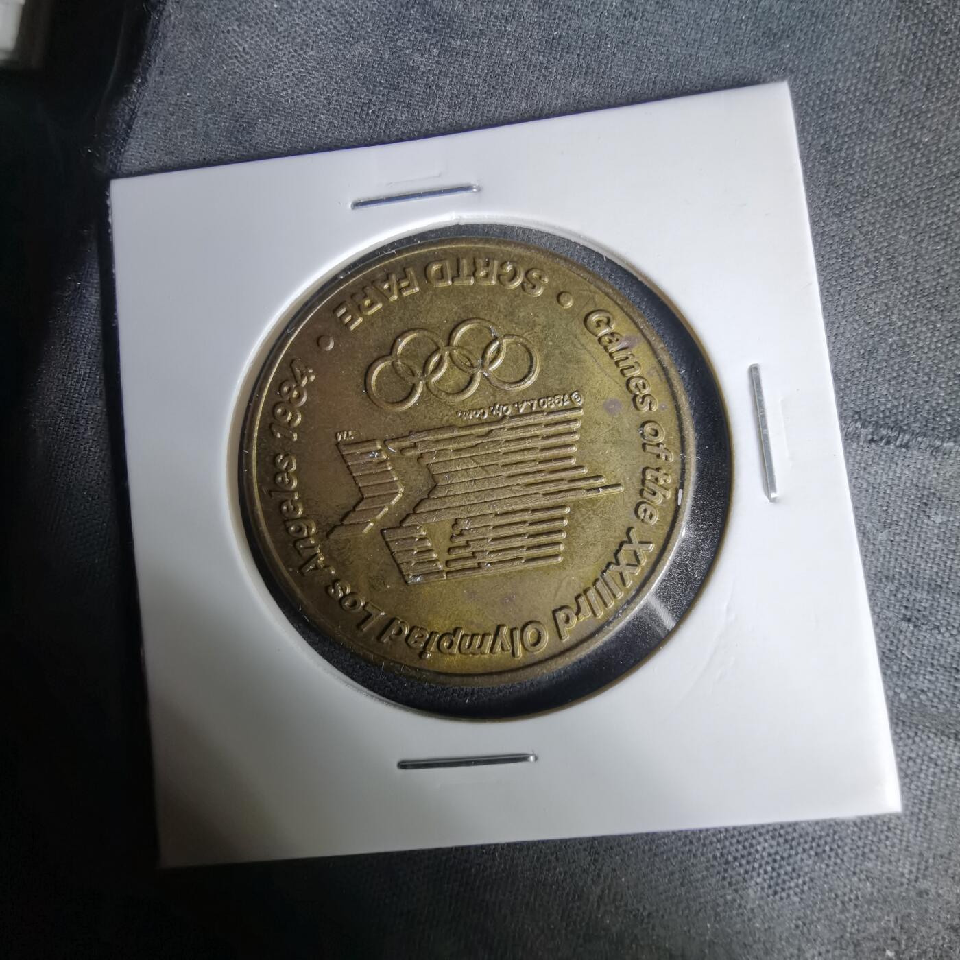 沼泽如烟--第1035场 美国1984年奥运纪念章