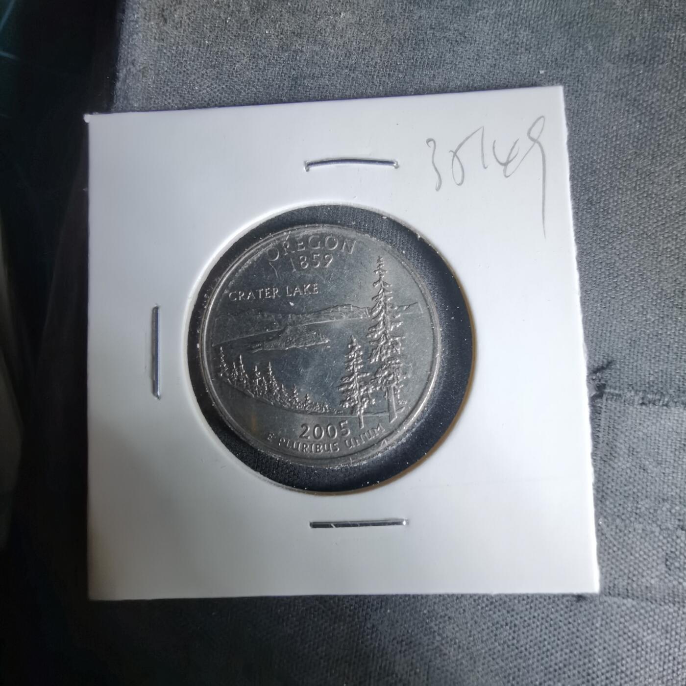 沼泽如烟--第1035场 美国2005年25分纪念币