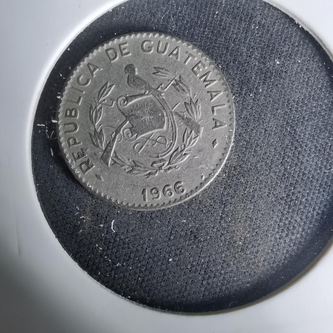 沼泽如烟--第1035场 危地马拉1966年五分