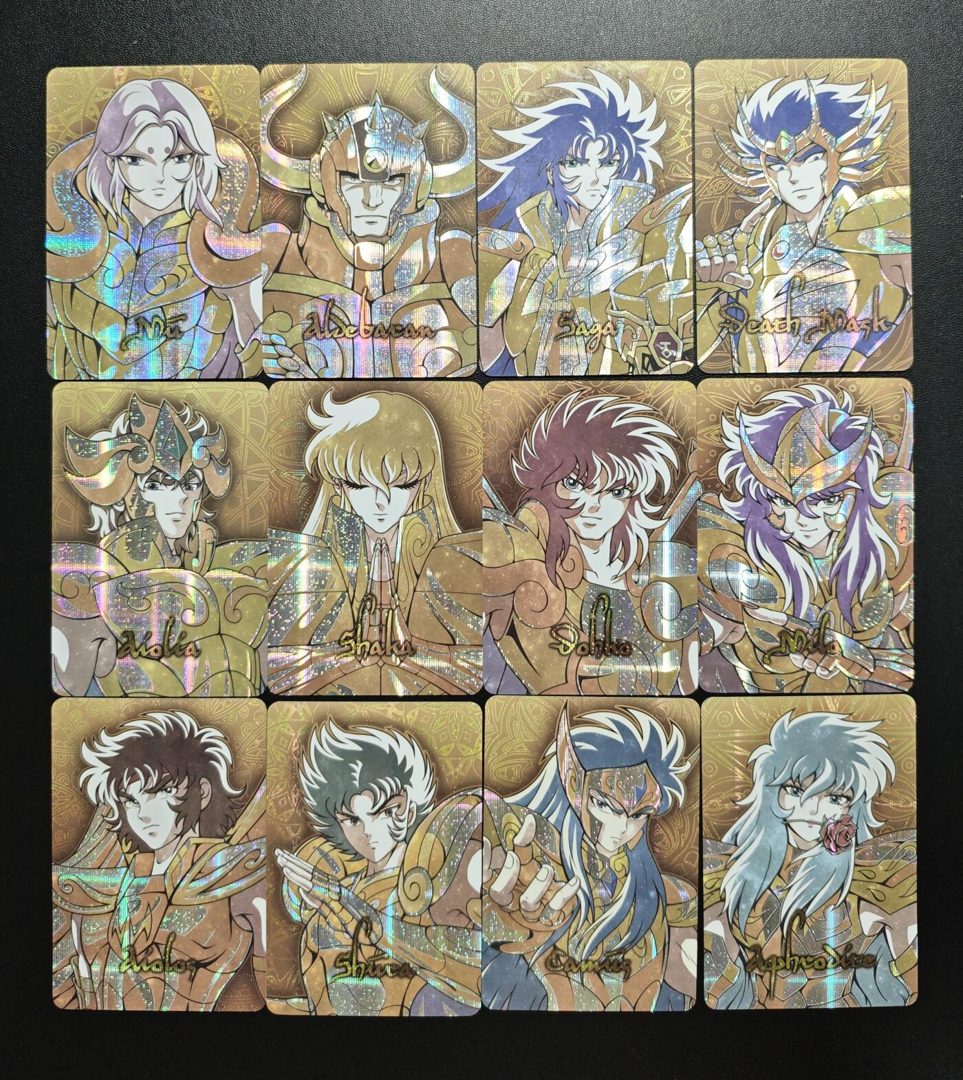 天玑星卡拍第182期《3.30周一截拍》持续收拍收评中 满赠卡需备注 骁骑营卡牌 黄金圣斗士 纱布闪 十二张