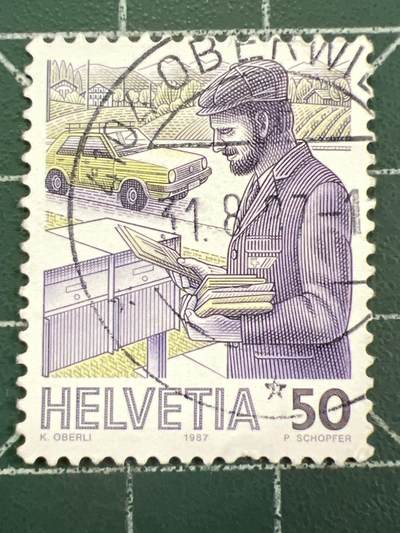 第1155  邮票专场 （无押金，捡漏，全场50包邮，偏远地区除外，接收代拍业务，本店十天发一次货） - 瑞士邮票