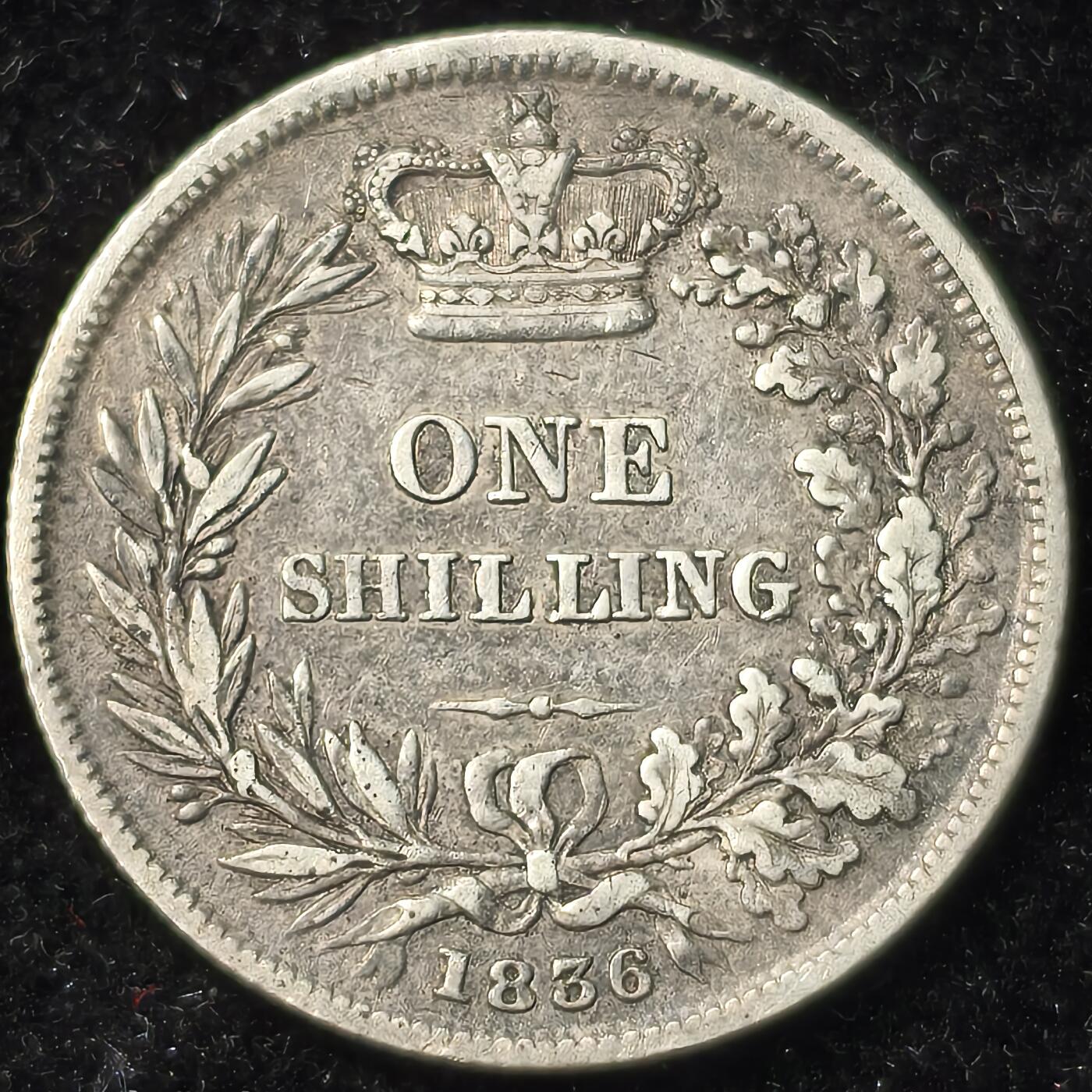 Krab外币市集Vol.28 英国1836年威廉四世1先令