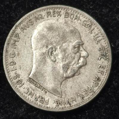 Krab外币市集Vol.28 - 奥地利1915年1克朗