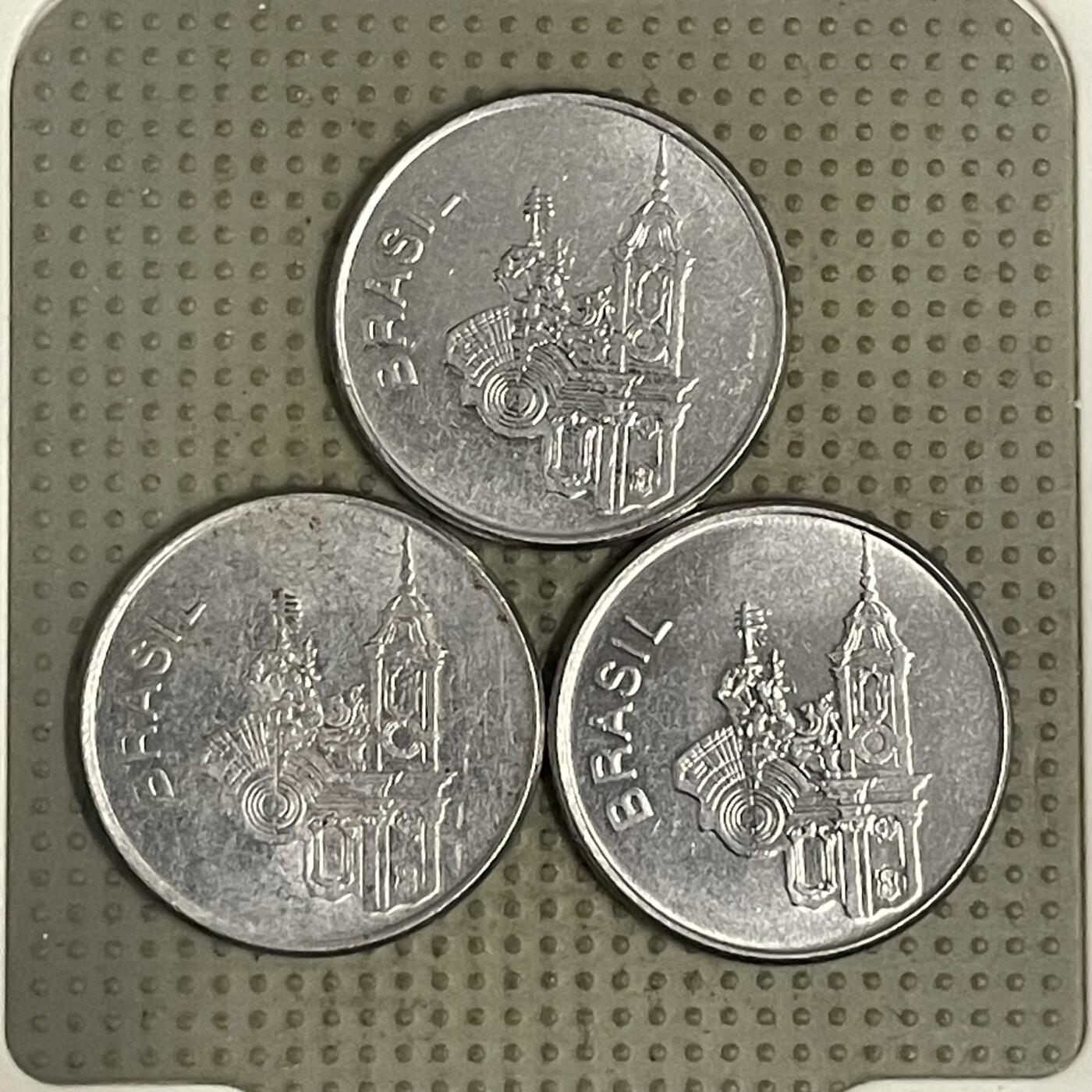 2026年第39场各国散币拍卖（总第189场） 巴西20克鲁泽3枚