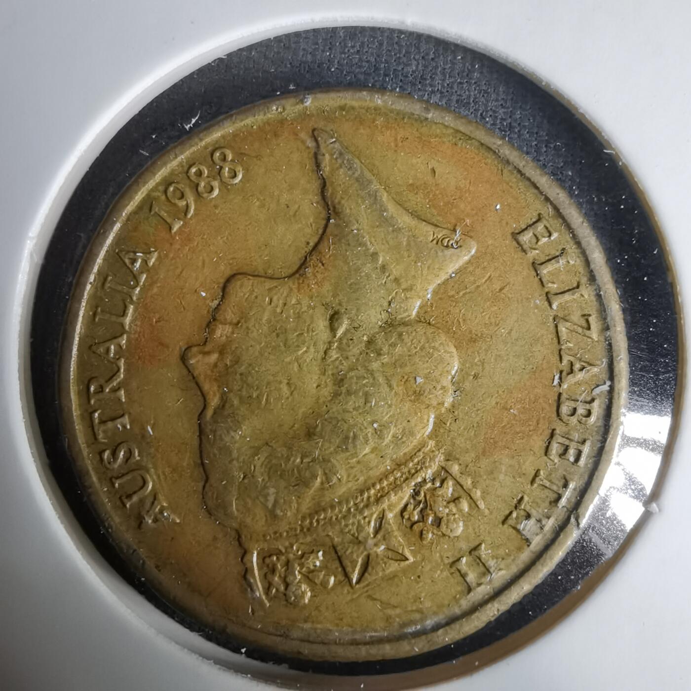 沼泽如烟--第1035场 澳大利亚1988年一元