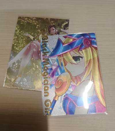 龙虎卡牌-八零场，奇点炸场！！（满200元包邮，无佣金，每周六结拍，欢迎送拍） - 【自制卡】粗闪2张 魔后&魔道少女