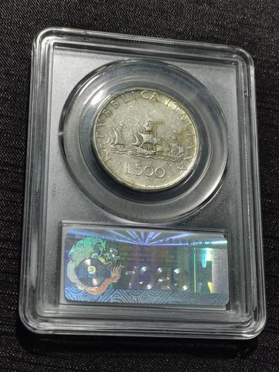 天下钱庄专场欢迎参拍 - 意大利500里拉银币