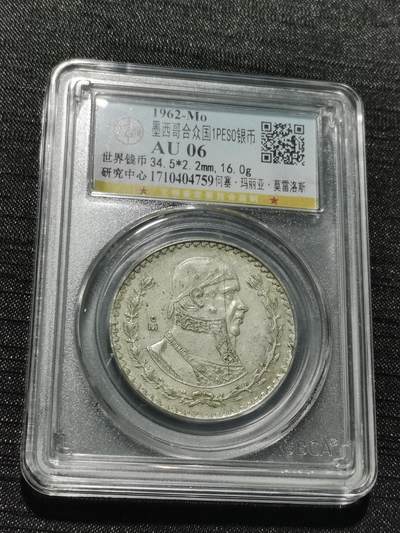 天下钱庄专场欢迎参拍 - 墨西哥一比索银币