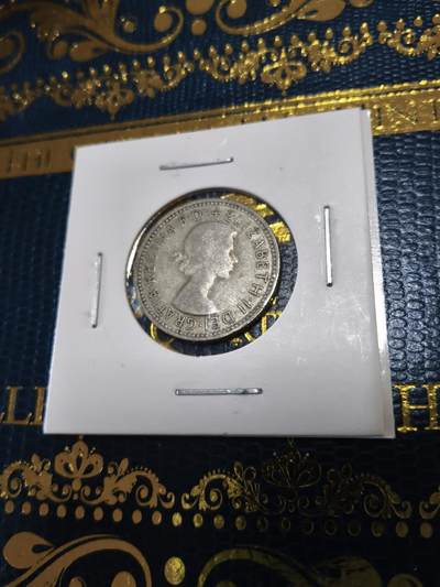 长老汇马年精选第十三场拍卖 - 1956澳大利亚伊丽莎白二世1先令绵羊银币，5.65克500银，小年，克书125美金