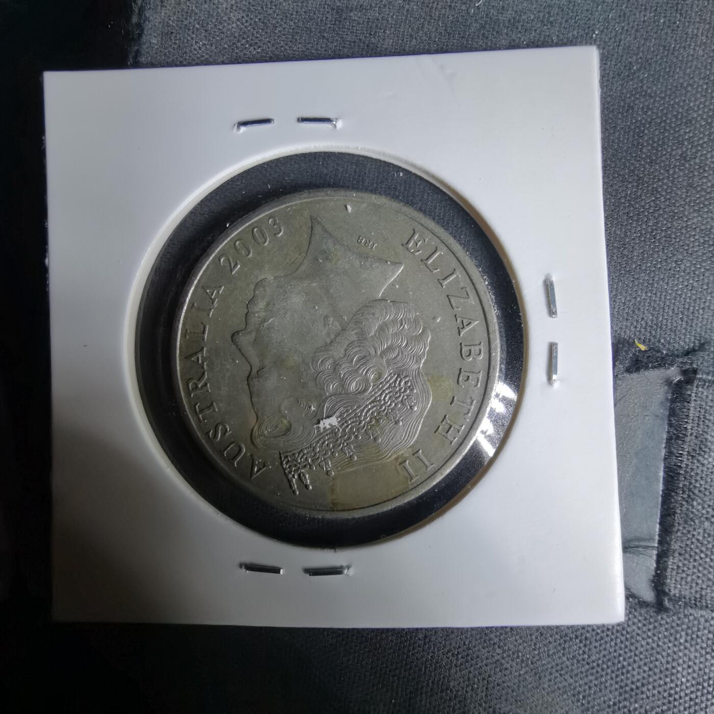 沼泽如烟--第1035场 澳大利亚2003年20分纪念币