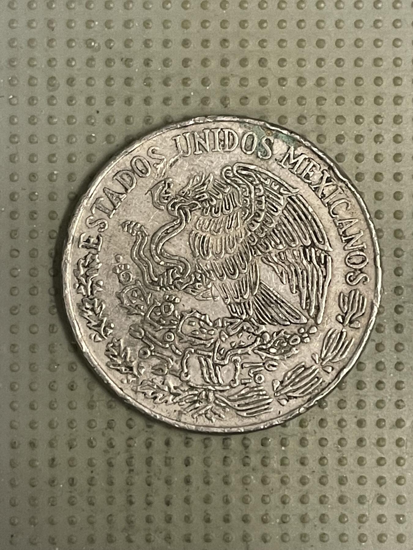 2026年第39场各国散币拍卖（总第189场） 墨西哥1972年5比索