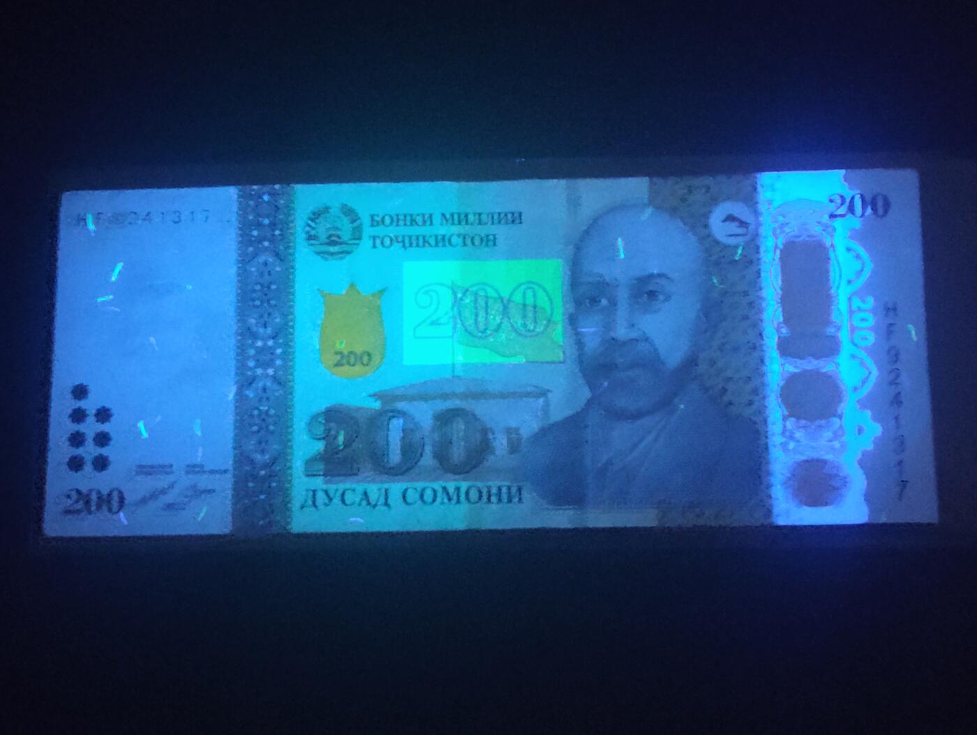 2026三月第四期，总221期 塔吉克斯坦2022年200索莫尼流通好品XF 革命领袖马克西姆