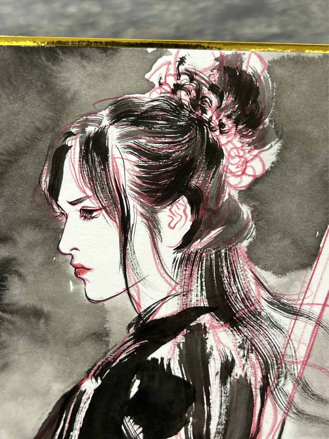 喜灰玩卡拍卖第七期，接拍品0佣金，欢迎送拍，释放现金流，让自己有资金可以购买更多喜欢的卡牌，让别的卡友能淘到更多心仪的卡牌 【手绘】独行正明老师手绘原稿