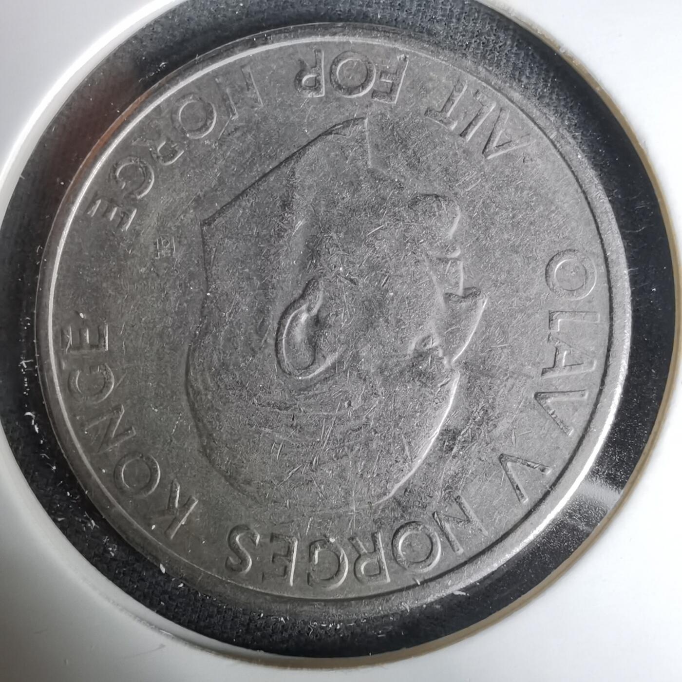 沼泽如烟--第1035场 挪威1968年5克朗