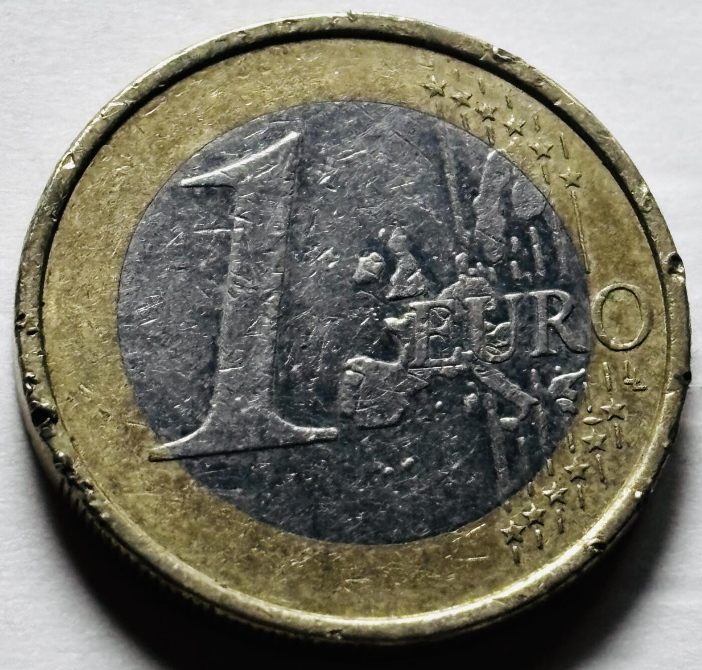 文馨钱币收藏第 298 场，长期接代拍业务 2002 年德国 1 欧元G 版