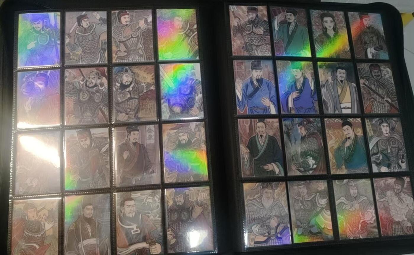 龙虎卡牌-八零场，奇点炸场！！（满200元包邮，无佣金，每周六结拍，欢迎送拍） 【套卡】彩膜卡116张 香山文创 卢艺丰 - 争霸三国 一套 (包含五虎，十二虎臣，五子良将，已套膜)