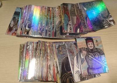 龙虎卡牌-八零场，奇点炸场！！（满200元包邮，无佣金，每周六结拍，欢迎送拍） - 【套卡】彩膜卡116张 香山文创 卢艺丰 - 争霸三国 一套 (包含五虎，十二虎臣，五子良将，已套膜)