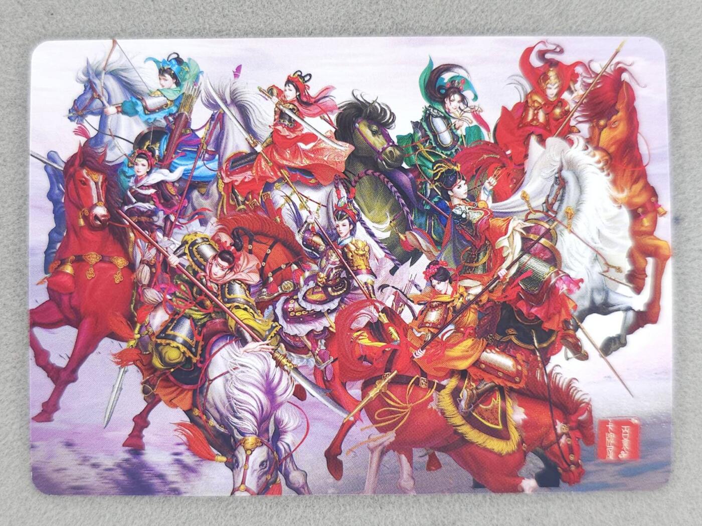 龙虎卡牌-八零场，奇点炸场！！（满200元包邮，无佣金，每周六结拍，欢迎送拍） 粗闪卡 百里卡牌 杨门女将合体卡