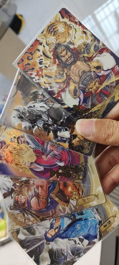 秋原瞳的小店第三十九期（老家的风，每次回去都能心灵得到治愈，吹起曾经童年那个最美好的回忆） - 卡游三国流芳传韵5张不同，包括俺也一样张飞