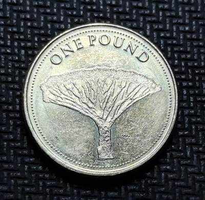 外国优质老铜币银币苏联纪念章，每周六晚九点倒数截拍，满百包邮可寄存，持续收拍 - 直布罗陀龙血树主题 1 英镑纪念币，正面为伊丽莎白二世头像，背面镌刻直布罗陀标志性龙血树，伞状冠幅极具辨识度，是当地生态象征。镍黄铜材质，图案线条细腻，将地中海珍稀植物与钱币艺术结合，兼具自然科普与收藏价值。