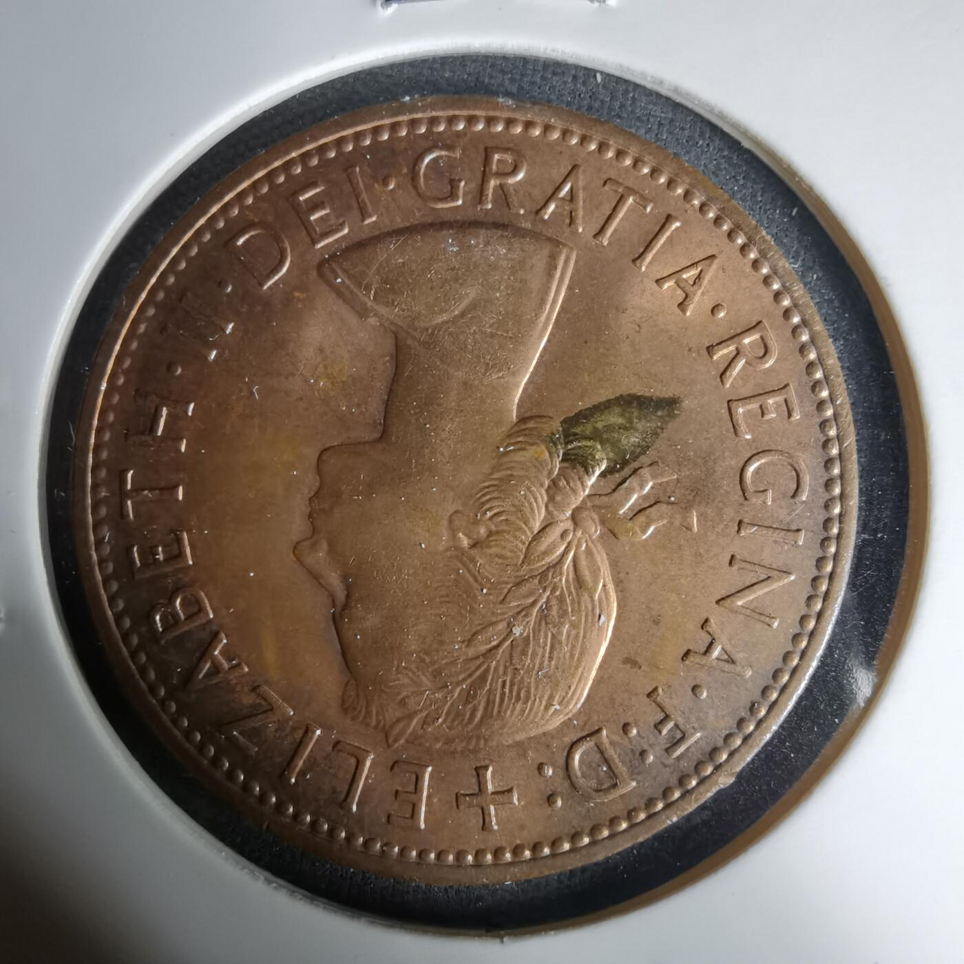 沼泽如烟--第1035场 英国1967年1便士