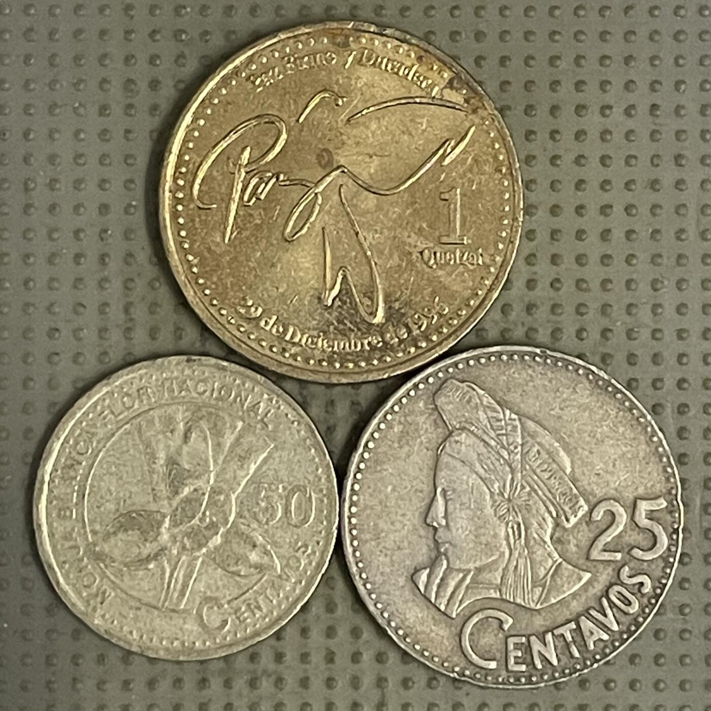 2026年第39场各国散币拍卖（总第189场） 危地马拉3枚