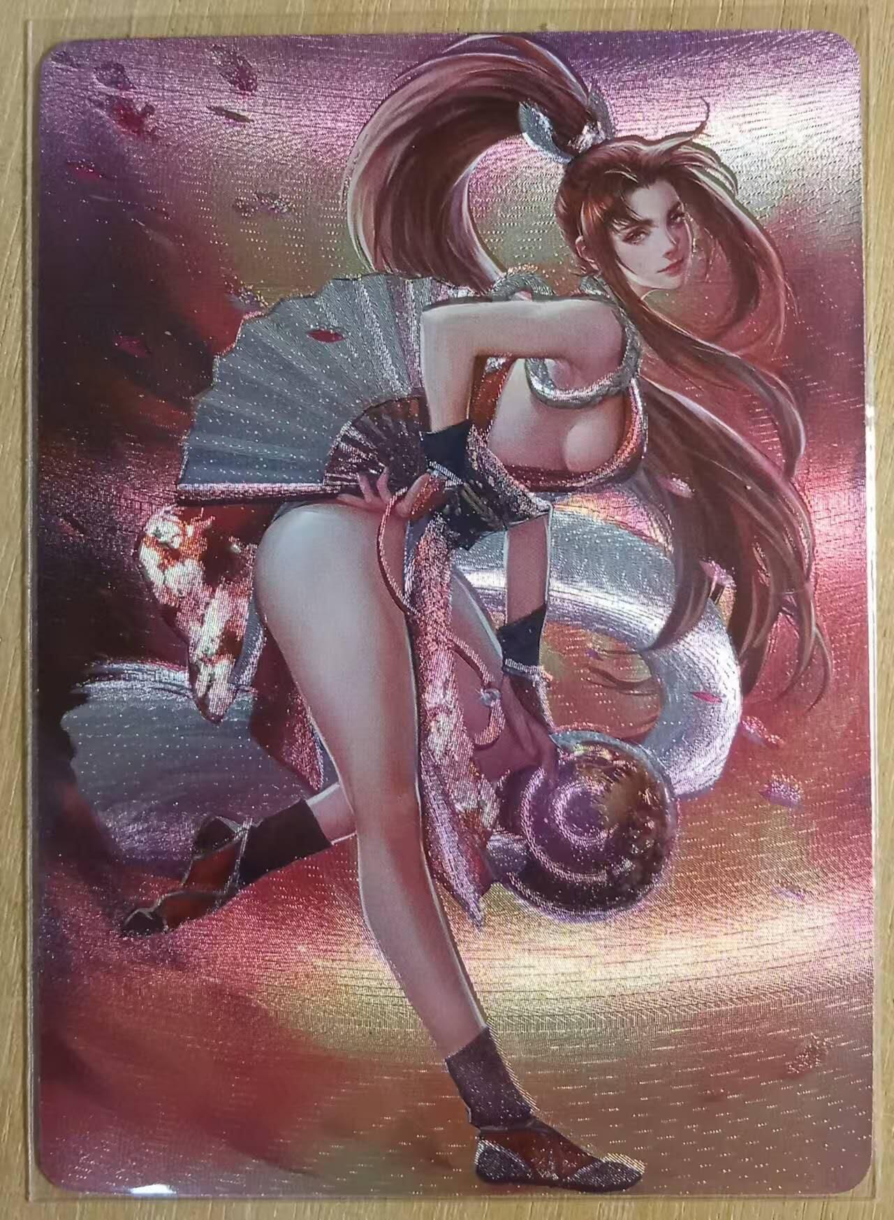 龙虎卡牌-八零场，奇点炸场！！（满200元包邮，无佣金，每周六结拍，欢迎送拍） 粗闪 拳皇卡牌 不知火舞