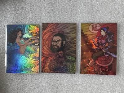 NO.28 好又多金牌大场，每周一站式配齐，方便凑单！（周6晚9点截拍，卖家送拍0抽成！） - 小花瓣 祖师爷项目 拍立得逆向UX银卡 女娲+张飞+扈三娘 3张