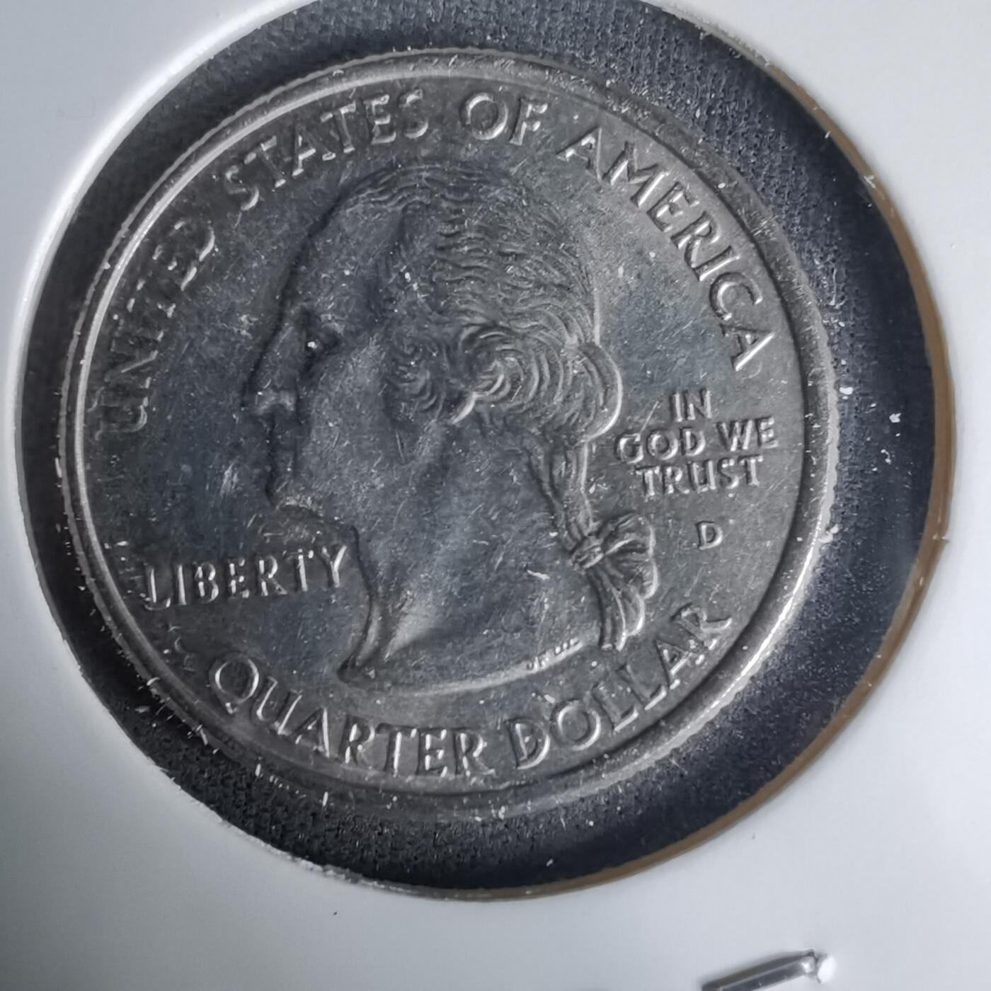 沼泽如烟--第1035场 美国2005年25分纪念币