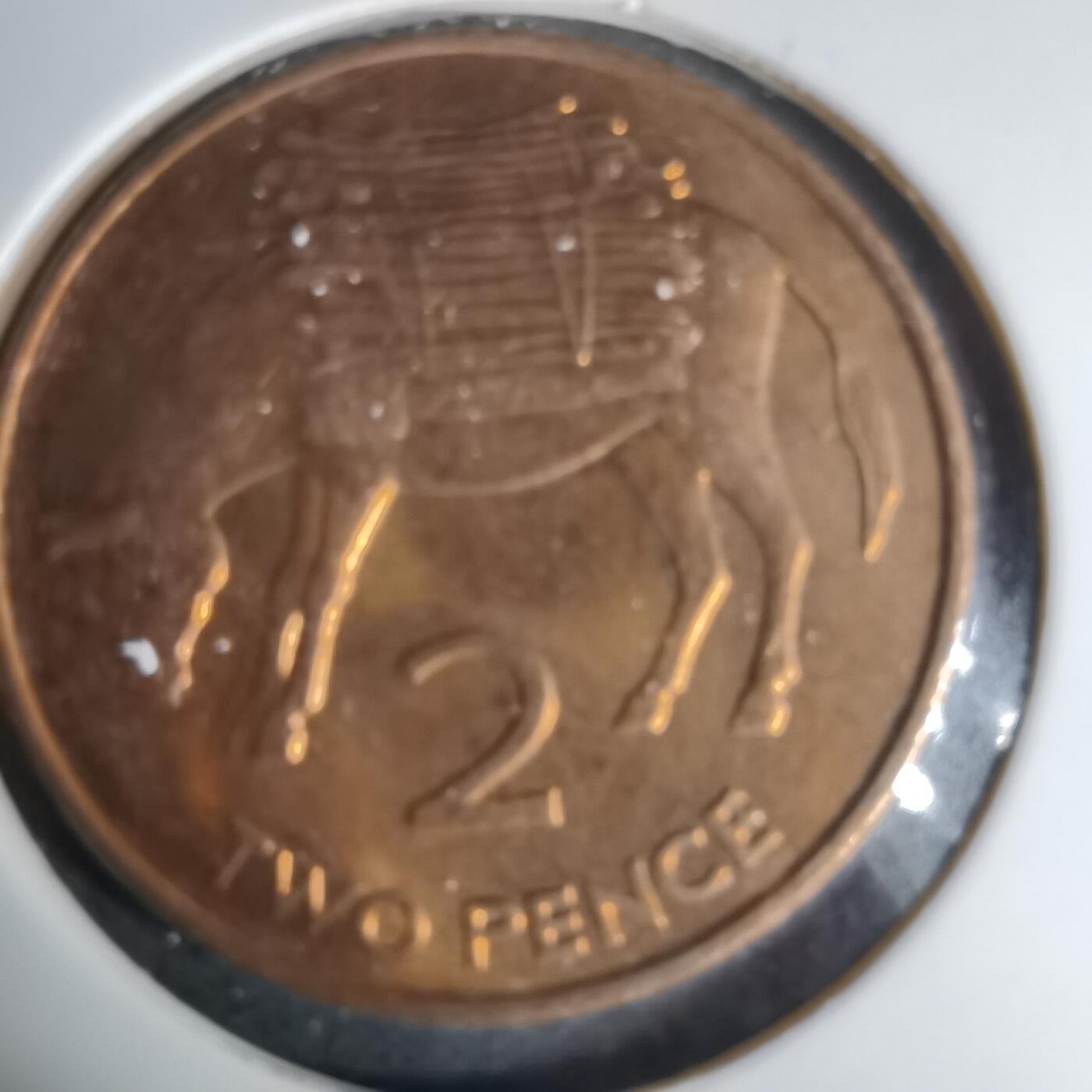 沼泽如烟--第1035场 圣赫勒拿1984年2便士