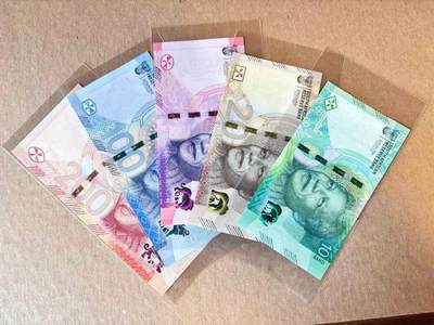 【Blue Auction】世界纸币精拍第801期——18级TOP拍卖/信誉/品质/专业/高效💫 - 【一组5张】南非 新版 10-200兰特 全新UNC