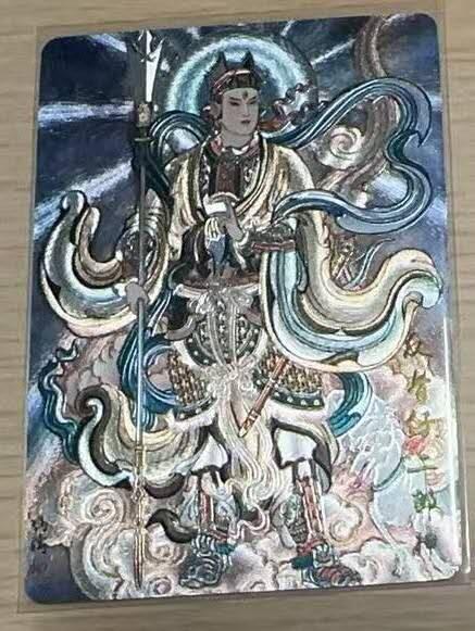 龙虎卡牌-八零场，奇点炸场！！（满200元包邮，无佣金，每周六结拍，欢迎送拍） 粗闪卡 墨婉文化 冯涛 - 二郎神