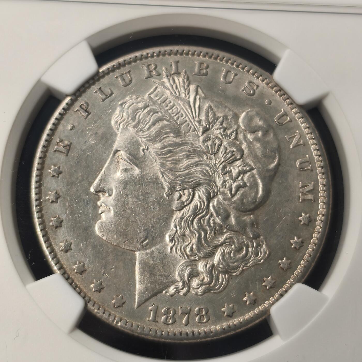Krab外币市集Vol.28 NGC UNCD 美国1878S 摩根