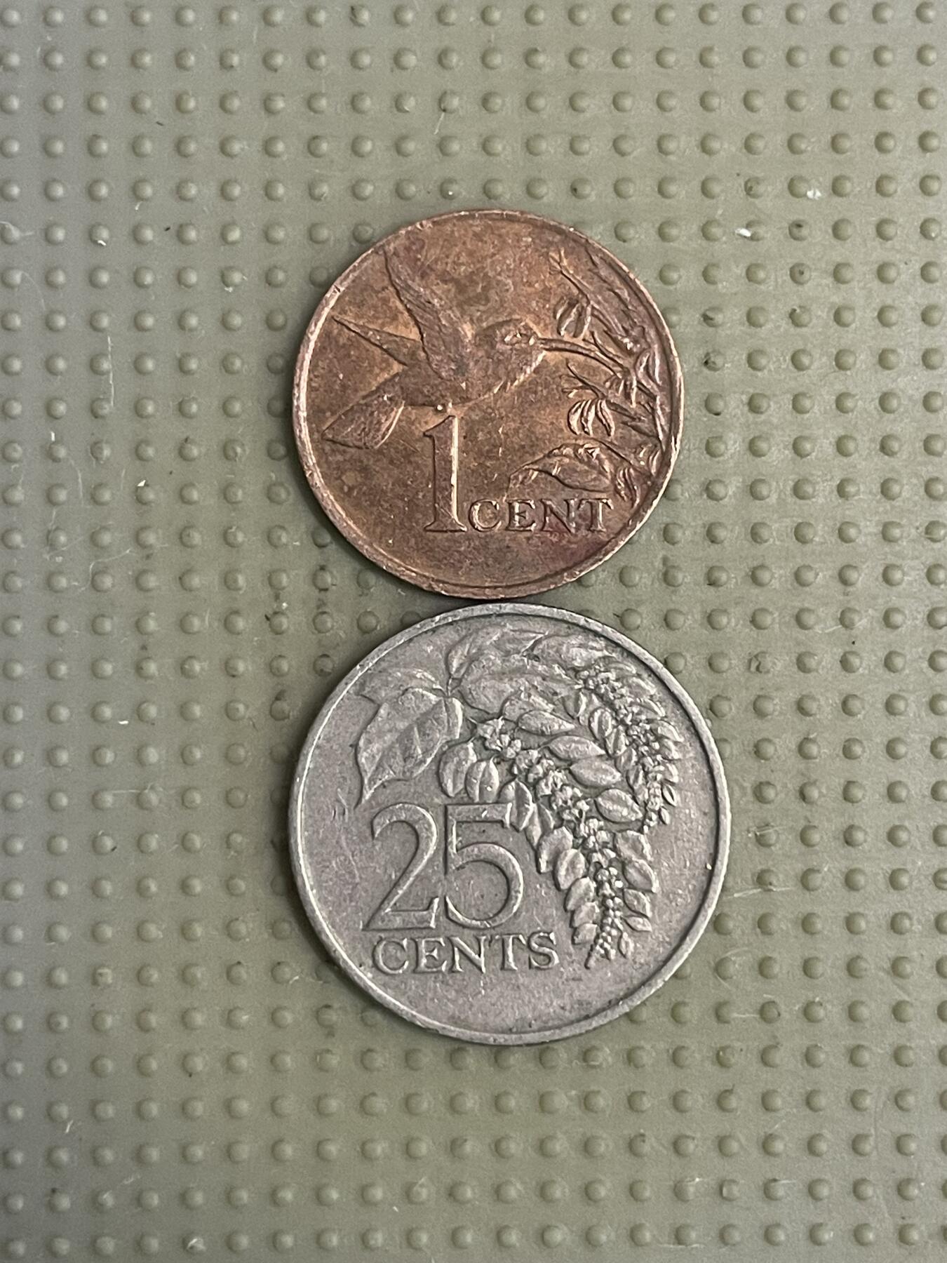 2026年第39场各国散币拍卖（总第189场） 特立尼达和多巴哥2枚