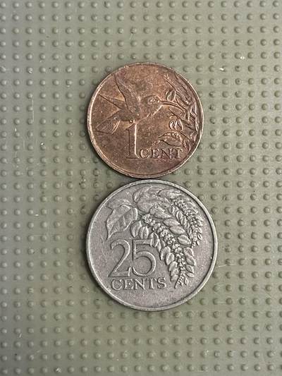 2026年第39场各国散币拍卖（总第189场） - 特立尼达和多巴哥2枚