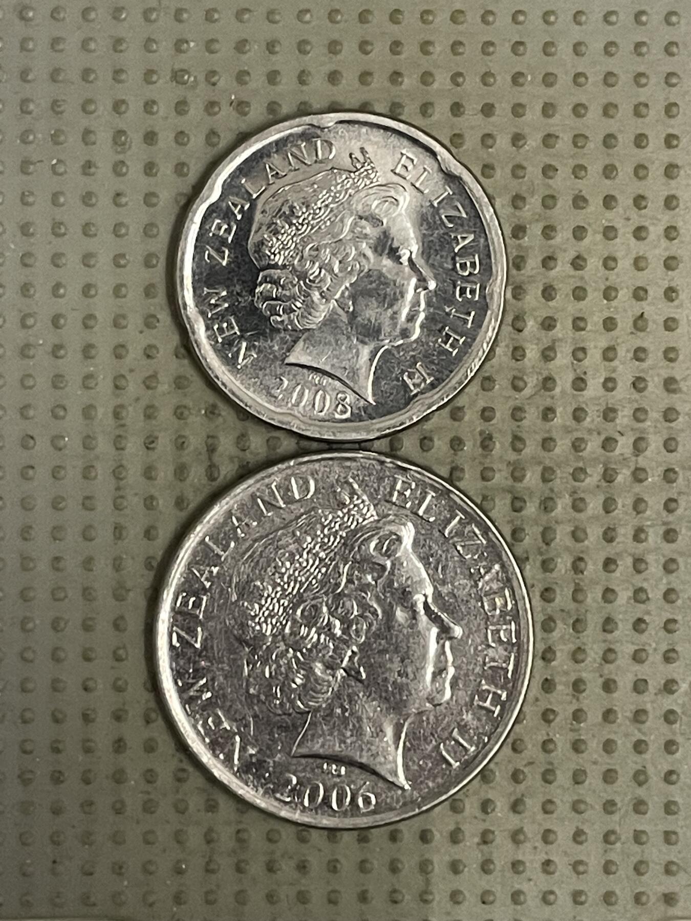2026年第39场各国散币拍卖（总第189场） 新西兰2枚