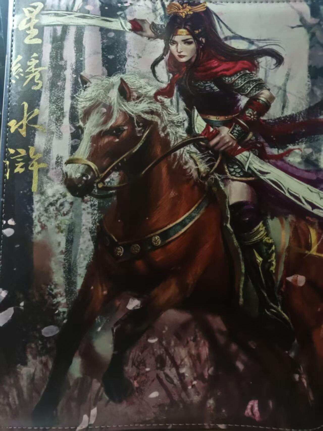 龙虎卡牌-八零场，奇点炸场！！（满200元包邮，无佣金，每周六结拍，欢迎送拍） 【卡册】星宿文创 - 星宿水浒主题九宫拉链卡册 （出厂品相，无卡页）