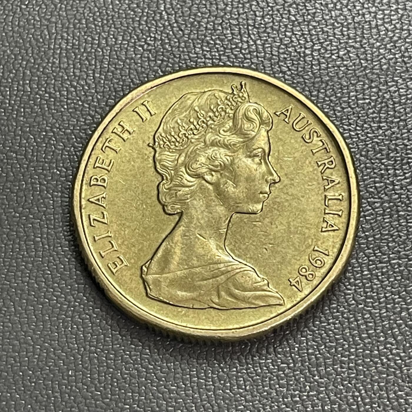 回流0328 澳大利亚1984年1元袋鼠币