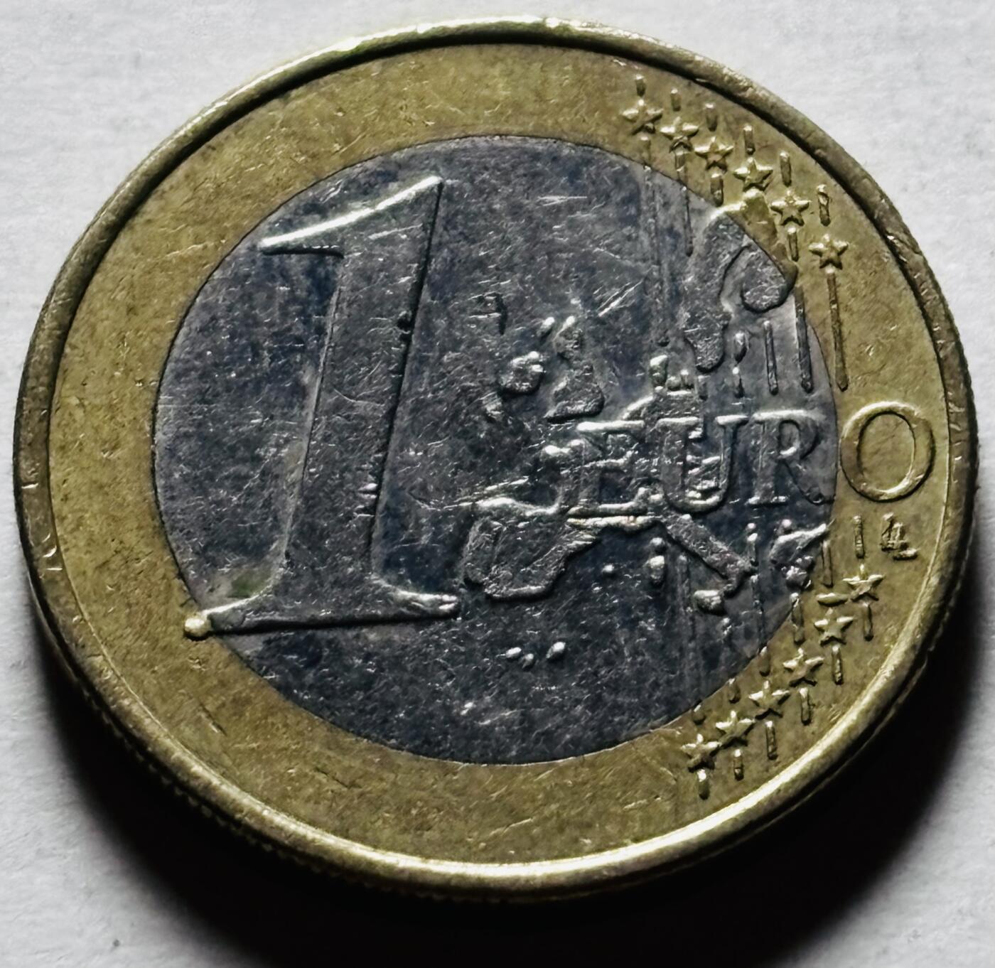 文馨钱币收藏第 298 场，长期接代拍业务 2002 年奥地利 1 欧元 第一版首发