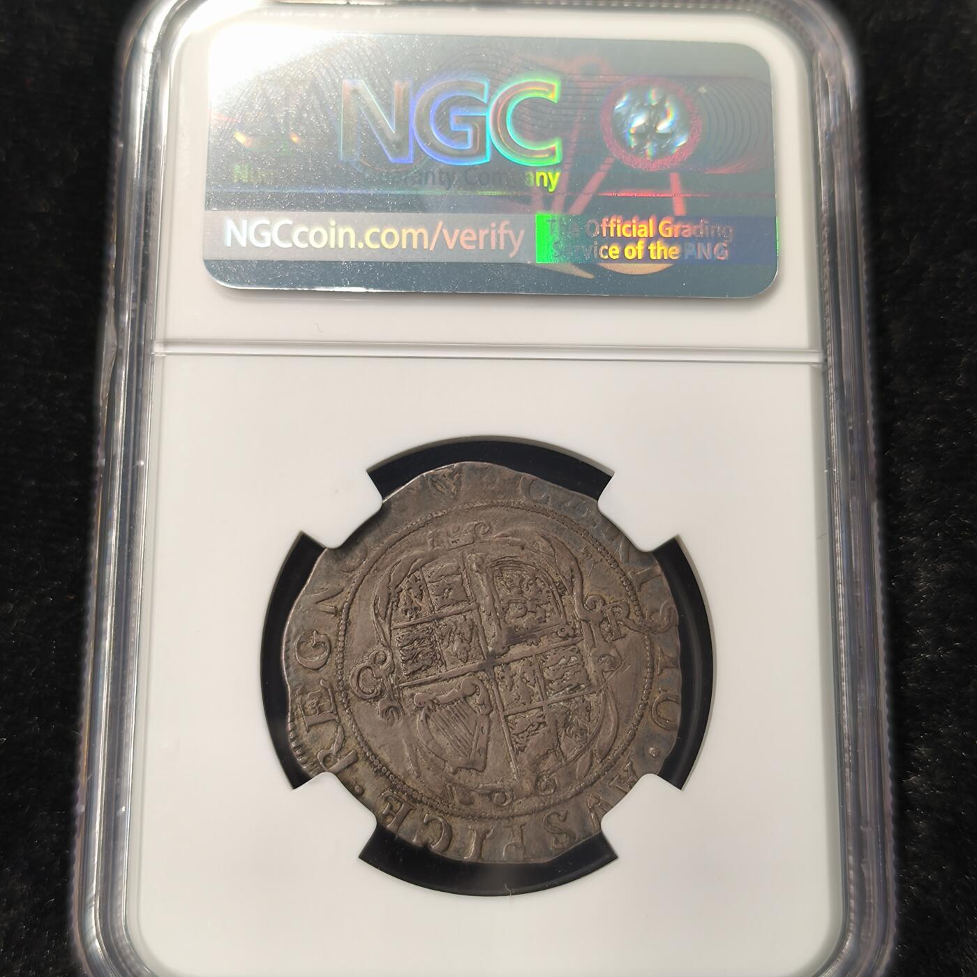 Krab外币市集Vol.28 NGC XF40 英国查尔斯一世1先令-亚军分
