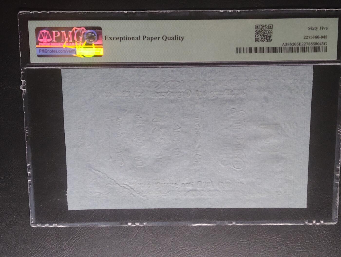 2026三月第四期，总221期 奥地利维也纳州立银行1806年5盾金币兑换券PMG65epq 稀有古早纸币品种·
