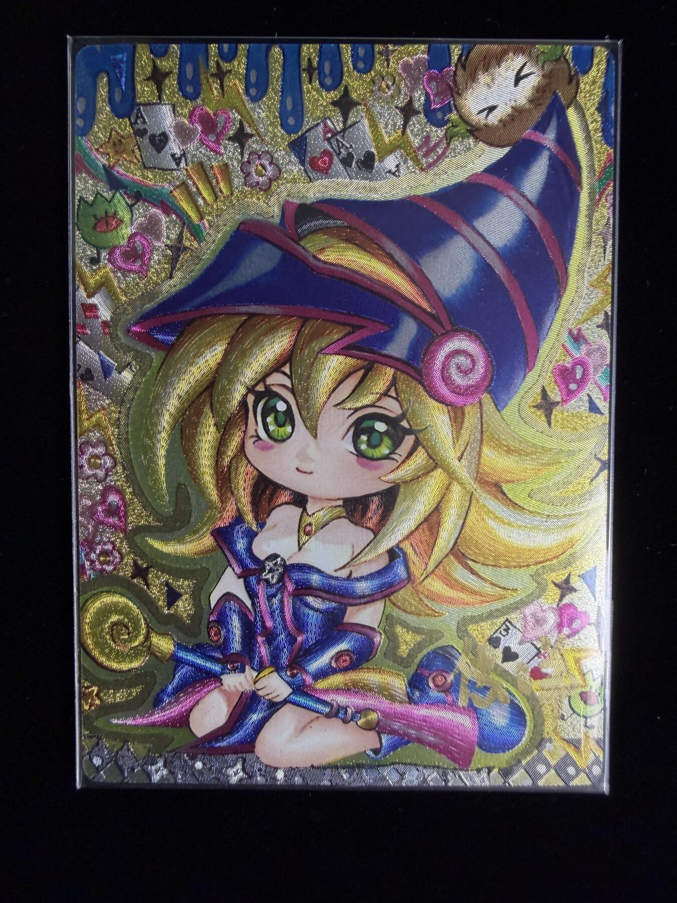 奇点卡牌限时专场无佣金 亲签 限编 所有卡牌独家赞助 部分卡牌支持多宫 流拍商品会循环上架 禁止小号扛价 拒绝套路 部分卡牌设有底价 大家放心拍！祝各位卡牌大佬名流身体健康！ 奇点卡牌 亲签限编 悠洋 手绘黑魔导粗闪亲签限编08/10