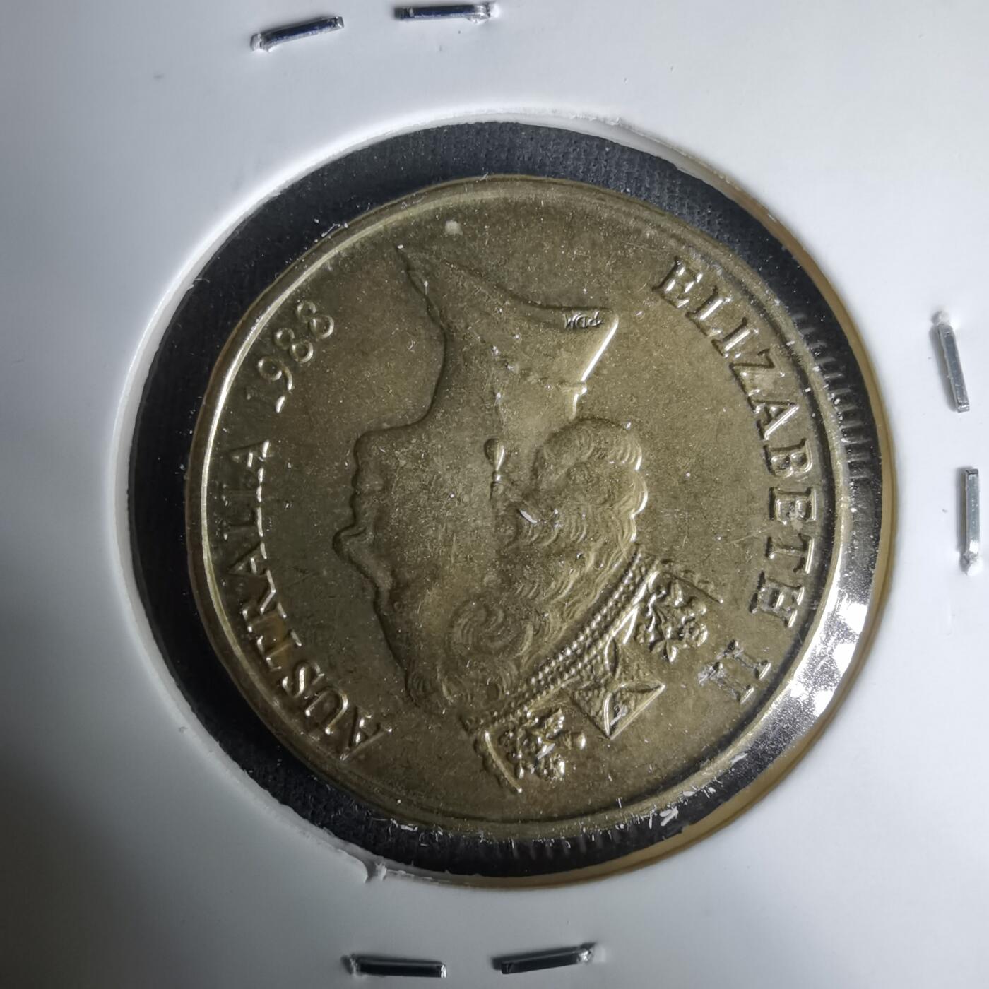 沼泽如烟--第1035场 澳大利亚1988年一元