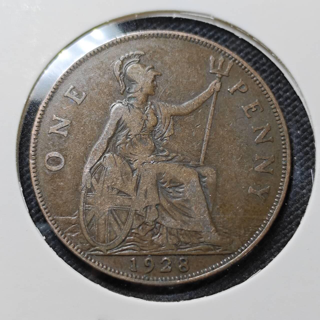 KK钱币收藏小铺  第410期 2月预留时间 周末发货  英国1便士铜币