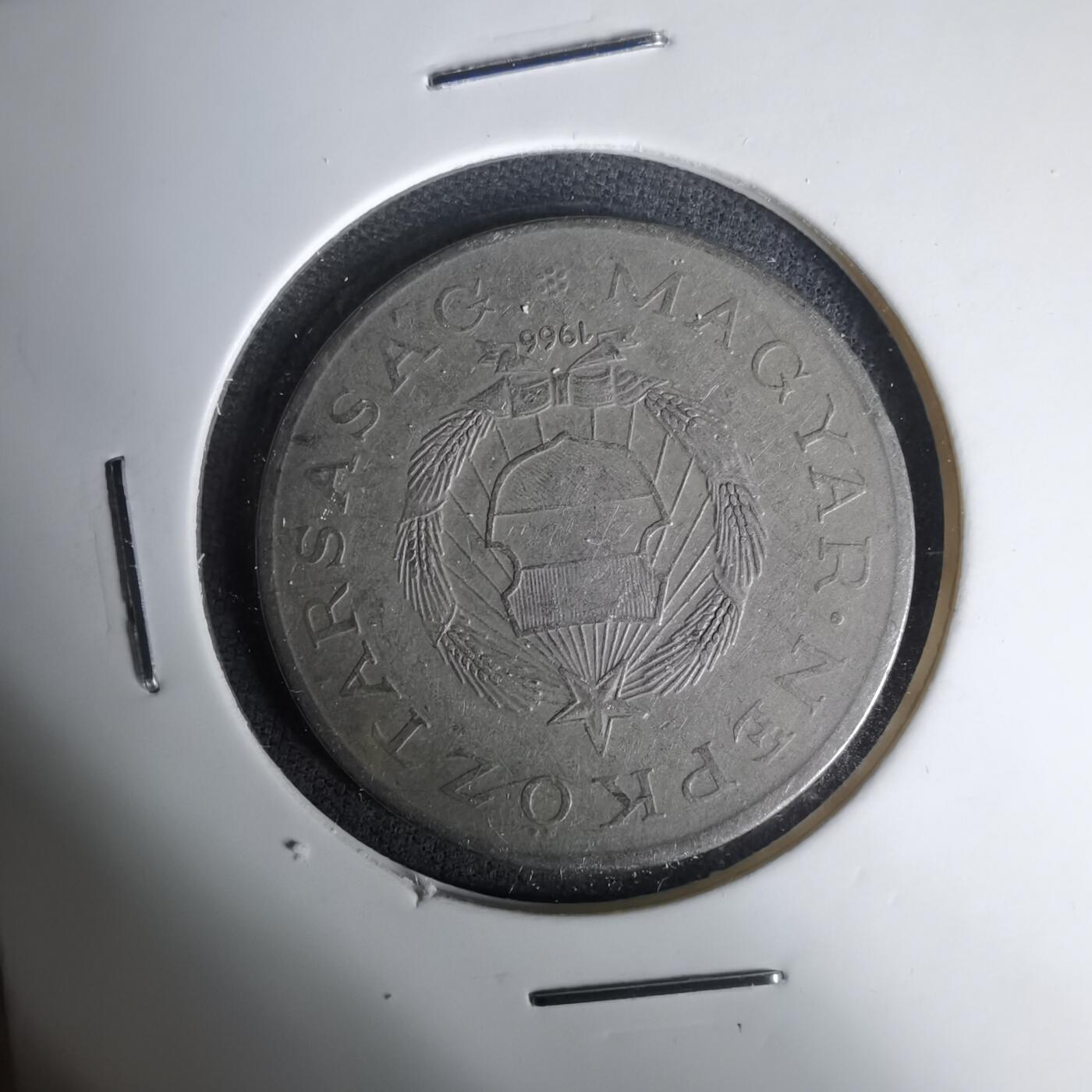 沼泽如烟--第1035场 匈牙利1966年1福林