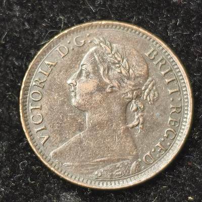 Krab外币市集Vol.28 - 英国1891年维多利亚法新